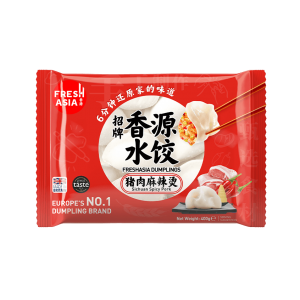 香源猪肉麻辣烫水饺 FRESHASIA Hot & Spicy Pork Dumplings 400g