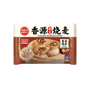 FRESHASIA Handmade Glutinous Rice Siu Mai – Shiitake Mushroom 香源手工香菇糯米烧麦 300g