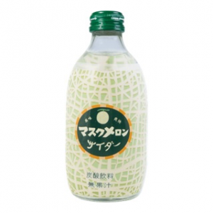 日本 哈密瓜汽水 Tomomasu Melon Soda 300ml