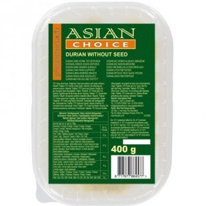 ASIAN CHOICE 冷冻无核榴莲 ASIAN CHOICE Durian without Seed 400g 