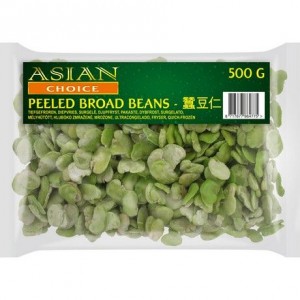ASIAN CHOICE蚕豆仁 ASIAN CHOICE Peeled Broad Beans 500g 