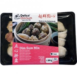 超群 点心拼盘 DELICO Dim Sum Mix 360g