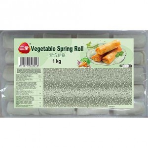 三全素馅春卷 SANQUAN Spring Roll Vegetables 20pcs 1kg 