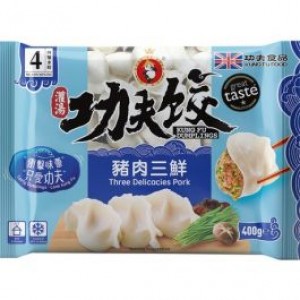 功夫水饺猪肉三鲜  KUNG FU Dumplings 3 Delicacies 400g
