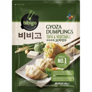 必品阁豆腐蔬菜素煎饺  BIBIGO Gyoza Tofu & Vegetable 600g 