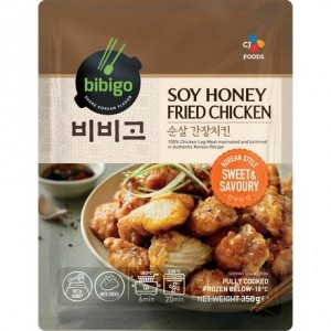 必品阁韩式蜂蜜酱油炸鸡 BIBIGO Fried Chicken Soy & Honey Korean Style 350g