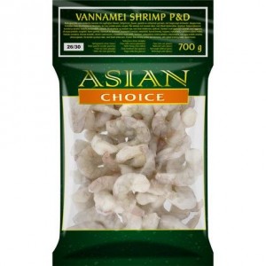 ASIAN CHOICE南美白虾虾仁Vannamei Shrimp P&D 26/30 700g