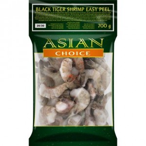 黑虎虾去头有壳 Black Tiger Shrimp HLSO/EZP 26/30 净重700g 