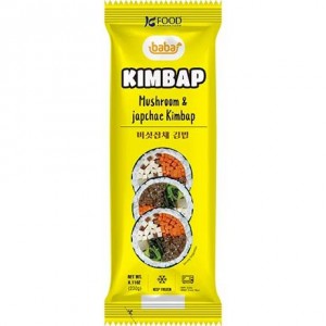  BABA韩国杂菜蘑菇紫菜包饭 BABA Japchae Kimbap with Mushroom 230g