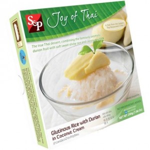 S&P 榴莲椰浆糯米甜品 S&P Glutinous Rice Durian in Coconut Cream 200g