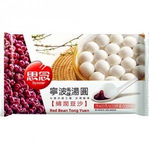 思念 红豆汤圆 SYNEAR Glutinous Rice Ball Red Bean 400g 