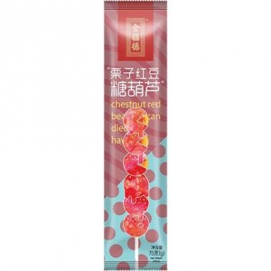 全福德 栗子红豆糖葫芦 QUAN FU DE Hawthorn Candy Whole Chestnut Red Bean 75g