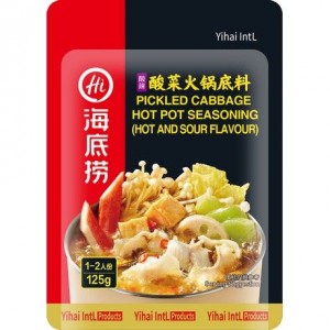海底捞酸菜火锅底料 Hi pickled cabbage hotpot seasoning 125g