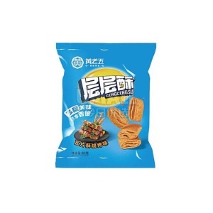 黄老五层层酥烧烤味 HLW Wheat crust BBQ Flavor 60g