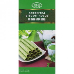 绿茶蛋卷Green Tea Biscuit Roll124g