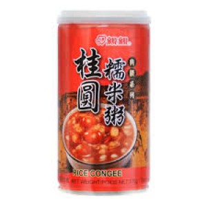 亲亲 桂圆糯米粥 QQ Canned Longan glutinious rice congee 340g